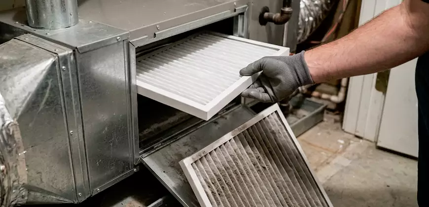 Window and Split Unit Filter Cleaning in Reseda