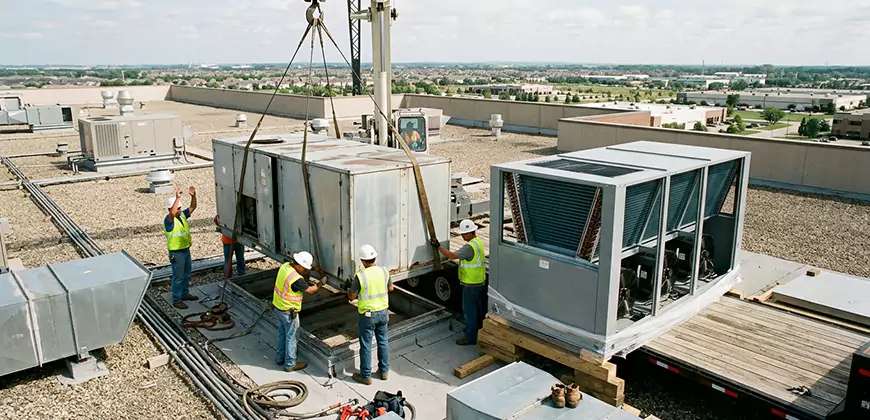 Warehouse and Industrial HVAC Replacement in Reseda