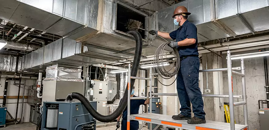 Commercial Ventilation System Cleaning in Reseda
