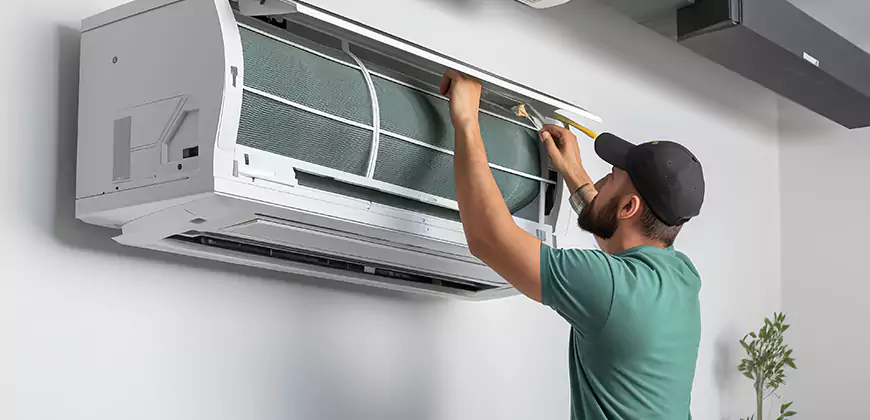 Bathroom and Small Space Ductless Installation in Reseda