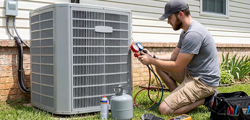 Emergency Air Conditioning Retrofit in Reseda