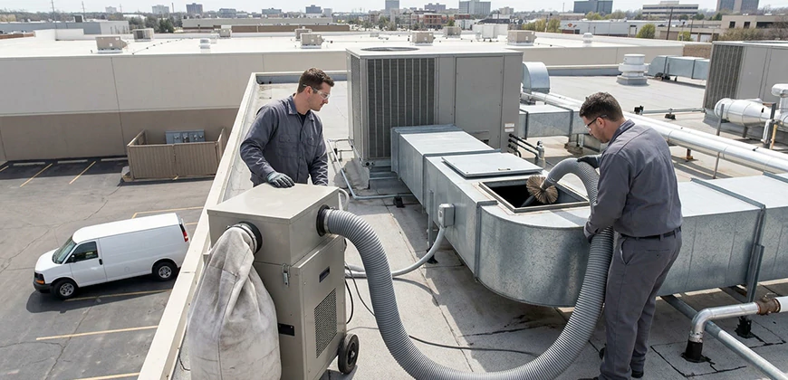 Commercial and Industrial Duct Cleaning in Reseda
